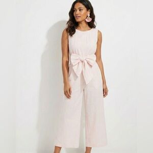 Vineyard Vines Palm Beach Lately Flamingo Wide Leg Jumpsuit